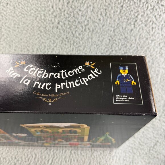 LEGO Icons: Holiday Main Street (10308) Toy Building Set Collectible Christmas - Picture 10 of 11